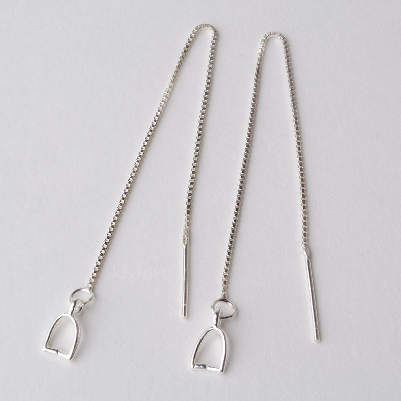Body Jewelry Organizer - Fil d'Oreille en Argent Sterling 925