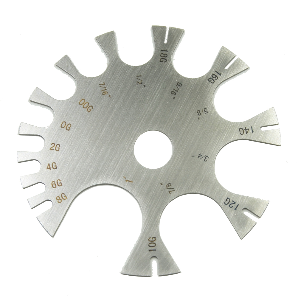 Jauge en acier inoxydable pour - Body Jewelry Gauge To Mm avis et prix