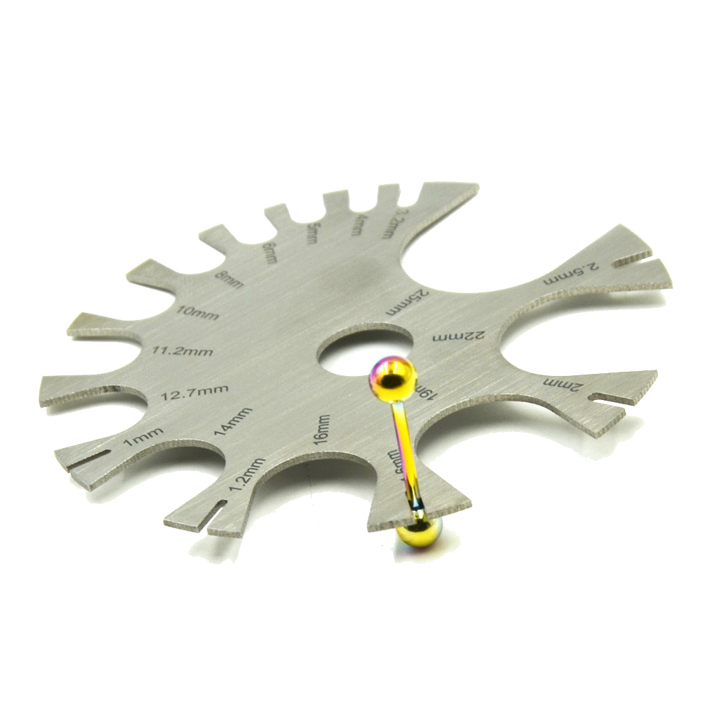 Jauge en acier inoxydable pour - Body Jewelry Gauge To Mm avis et prix