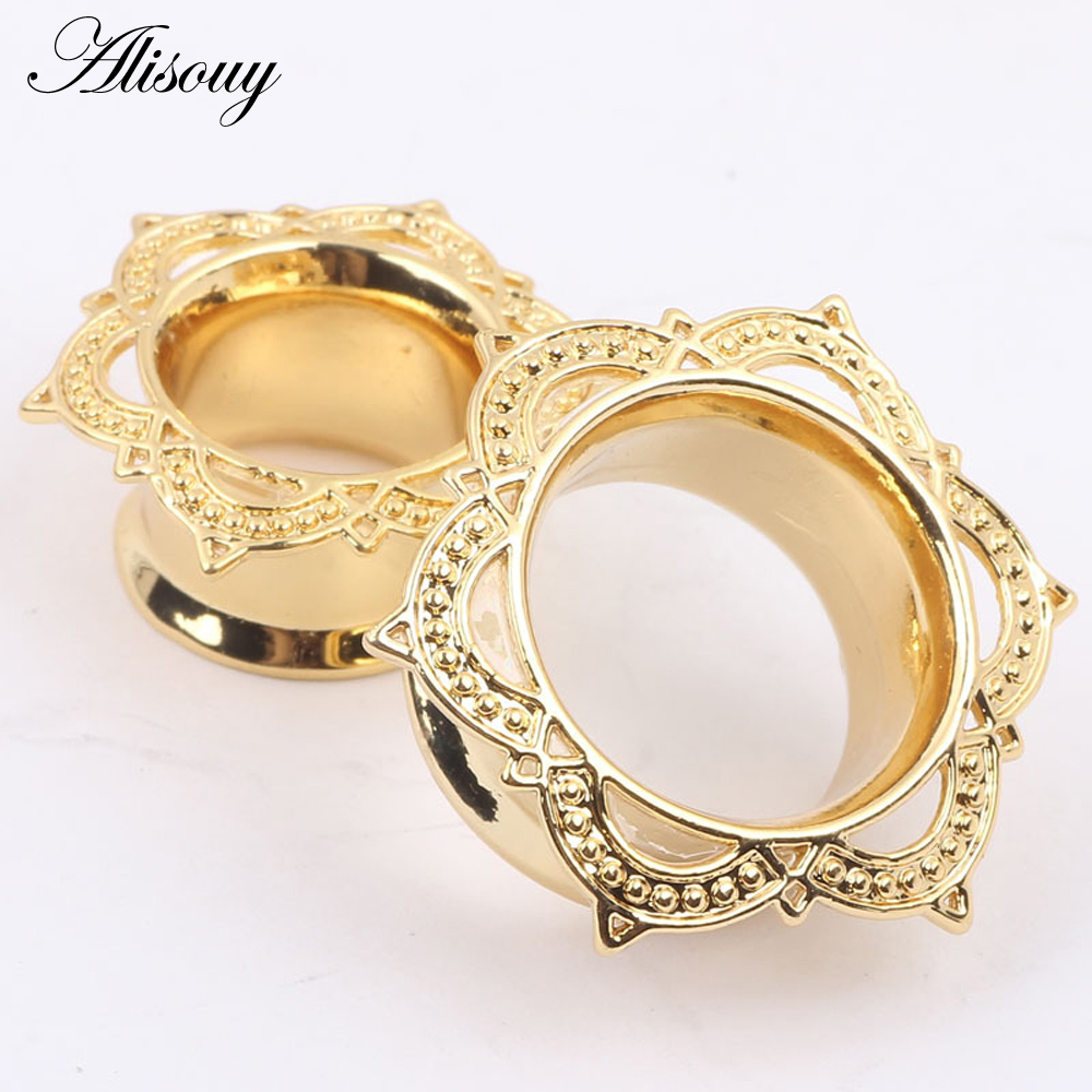 Alisouy 2 pièces couleur or Pl - Body Jewelry Gauge To Mm avis et prix