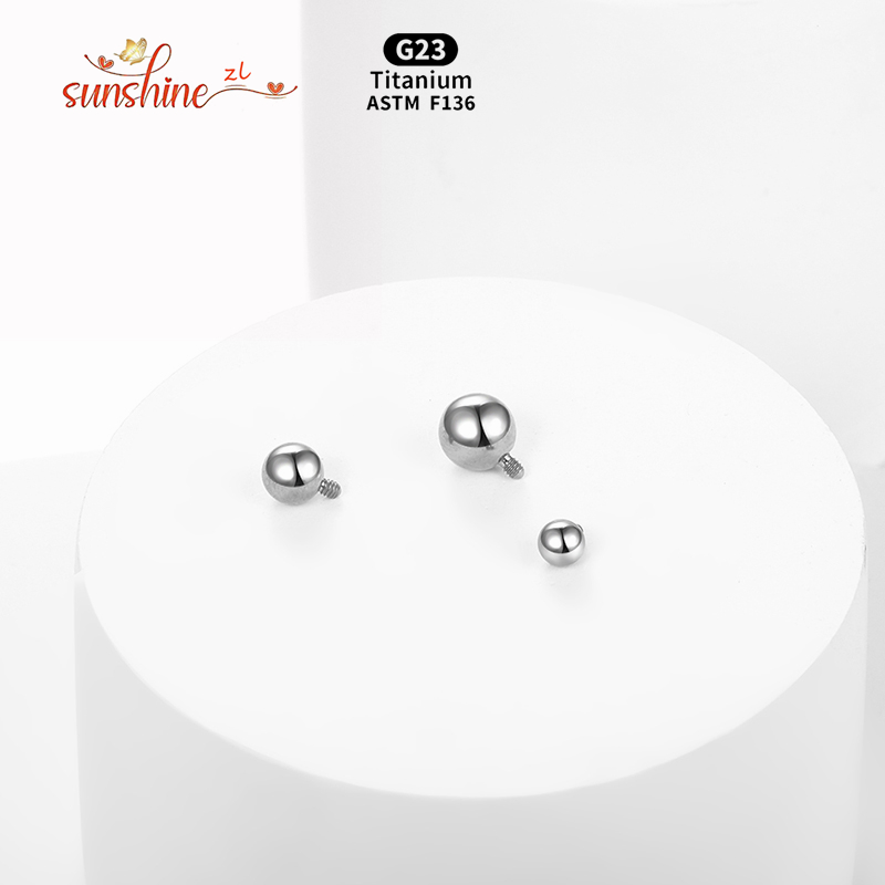 Boule filetée intérieure en ti - Body Jewelry Replacement Ball avis et prix