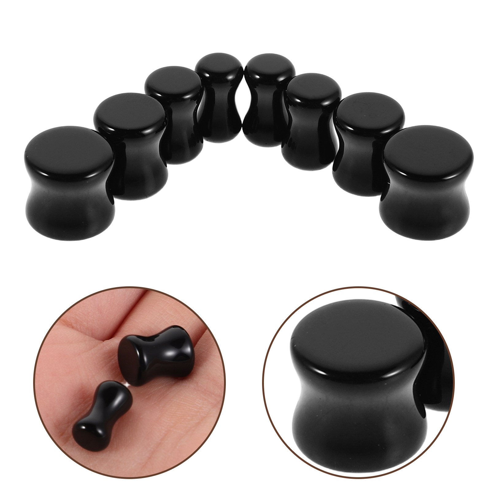 4 paires de bouchons d'oreille - Body Jewelry Gauge To Mm avis et prix
