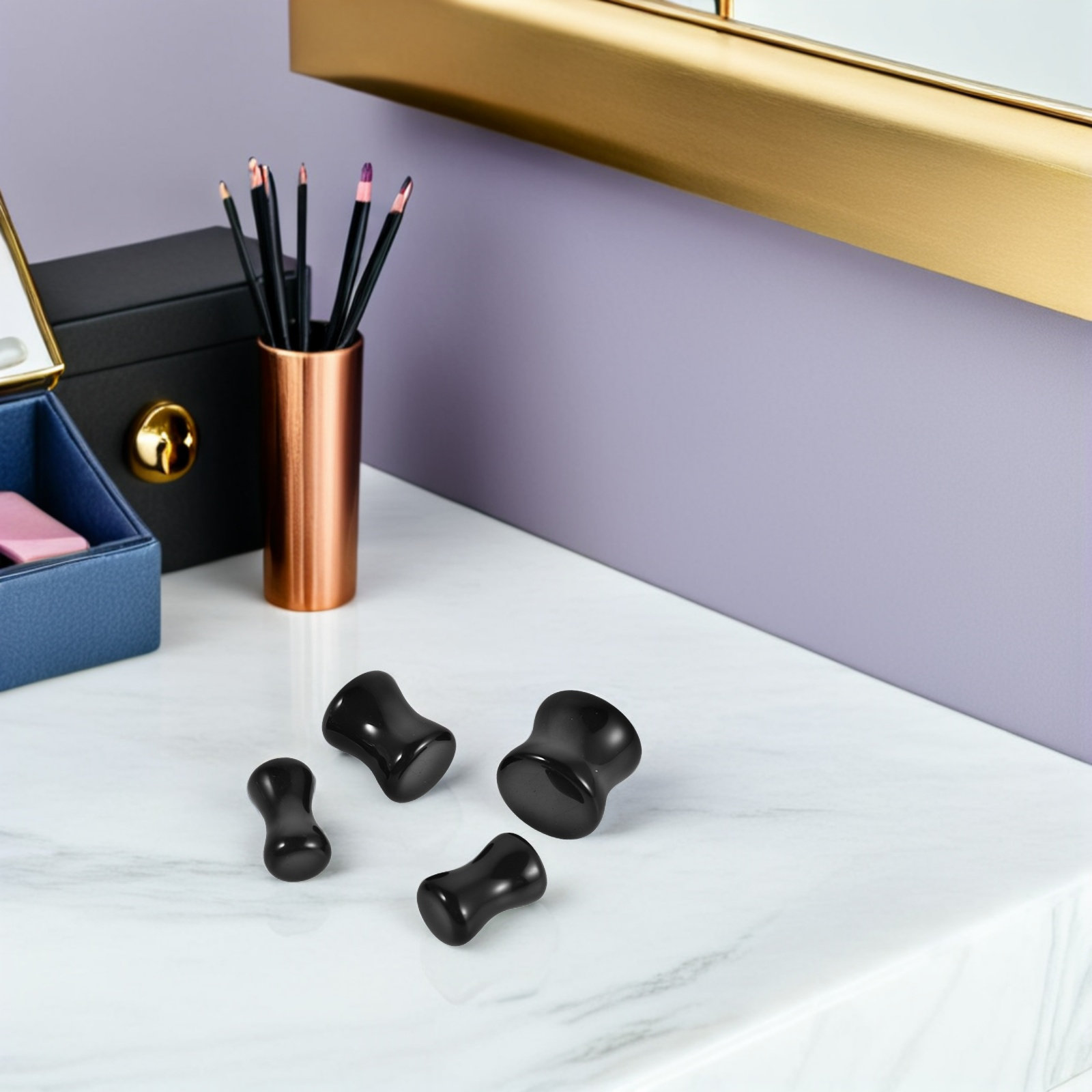 4 paires de bouchons d'oreille - Body Jewelry Gauge To Mm avis et prix