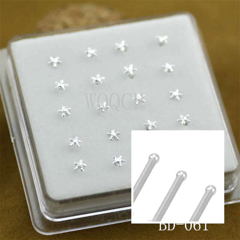 20 pièces/boîte Clous de nez e - Body Jewelry Jewelry Box avis et prix