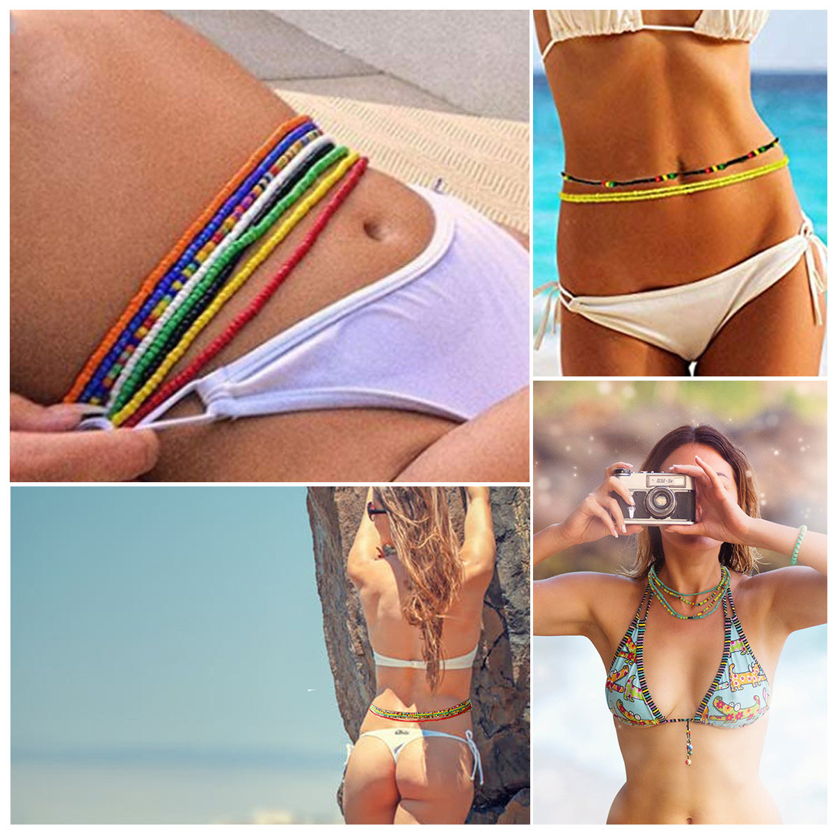 4 pièces, chaîne de taille ten - Body Jewelry Ideas avis et prix