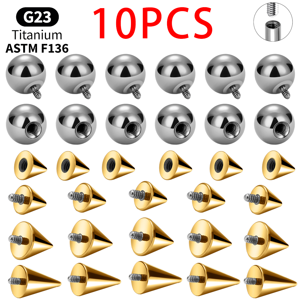 Lot de 10 pièces de rechange e - Body Jewelry Replacement Ball avis et prix